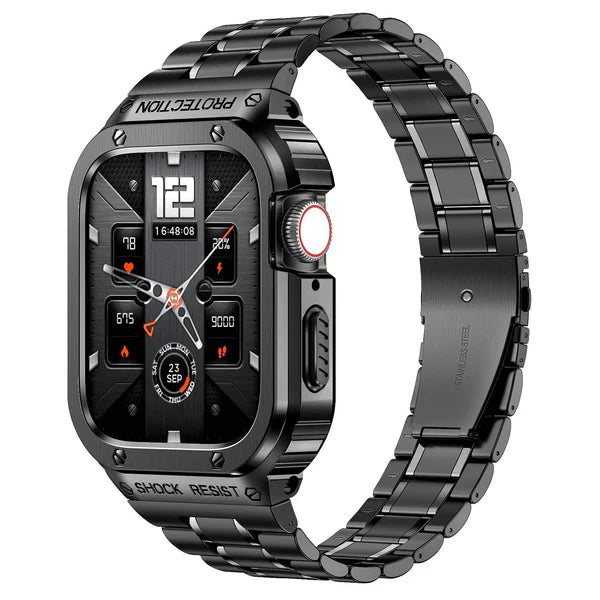 Stainless Steel Band With Case