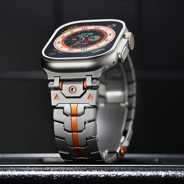Mech Warrior Metal Watch Band