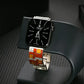 Vintage-style enamel curved metal strap