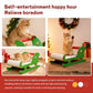 Christmas Sleigh Cat Scratcher & Bed – 2-in-1 Holiday Pet Lounge