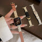 Irregular Leather Strap For Apple Watch
