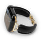Leather Ring Buckle Band