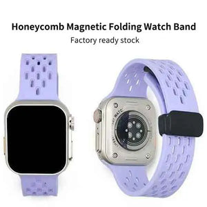 Folding Clasp Sports Silicone Strap