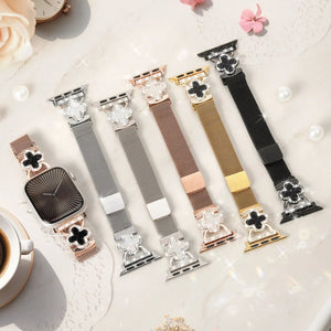 Slim-fit Milanese Clover strap For Women