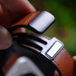 Silicone Magnetic Leather Strap