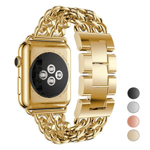 Double Chain Apple Watch Strap