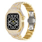 Luxury Metal CrystalDiamond Case Strap