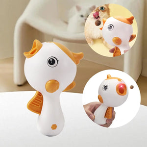 Interactive Laser & Treat Launcher Cat Toy – 2025 Upgraded Play & Training Design