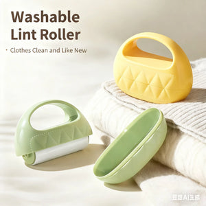 Reusable Mini Lint Roller – Washable & Portable Pet Hair Remover