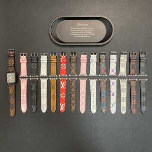Luxury Leather Band for Apple Watch