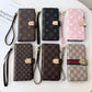 Classic Monogram Leather iPhone Wallet Case