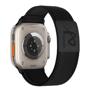 Leather Label Trail Loop Nylon Band
