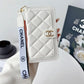 CC Monogram Leather iPhone Case Bag