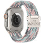 Elastic nylon parachute buckle watch strap