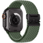 Elastic nylon parachute buckle watch strap