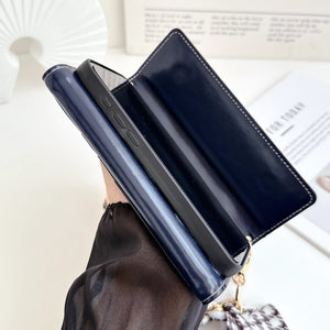 T Monogram Leather iPhone Case Bag