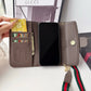 G Monogram Leather iPhone Case Bag