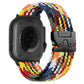 Elastic nylon parachute buckle watch strap