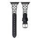 Elegant Floral Leather Band