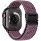 Elastic nylon parachute buckle watch strap