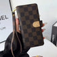Classic Monogram Leather iPhone Wallet Case