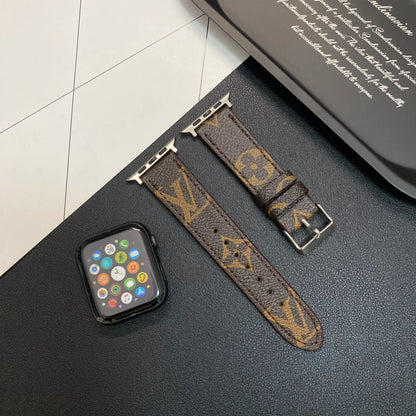 Luxury Leather Band for Apple Watch